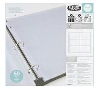 We R Memory Keepers Postbound 12x12 Photo Sleeves - 4x6 Pockets - 10 Pack - Acrylic