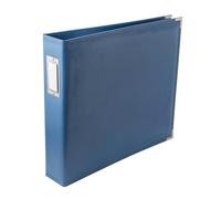 We R Memory Keepers American Crafts 660914 Classic D-Ring Scrapbooking Album, X 12-inch, Country Blue, Acrylic, Multicolour, 34.79x39.11x6.85 cm