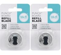 We R Memory Keepers Banner Punch Board - Refill Blades, Multicolor, 3.81 x 6.98 x 11.43 cm (Pack of 2)