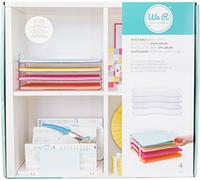 We R Memory Keepers Bins Storage & Decor-Stackable Paper Trays, Multi-coloured, OSFA