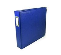 We R Memory Keepers Classic Leather 3-Ring Album 12-inch X 12-inch Cobalt