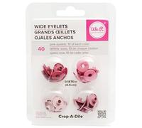 We R Memory Keepers Eyelets We R Memory Keepers Wide Eyelets, Aluminum Pink