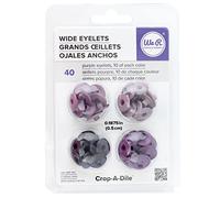 We R Memory Keepers Eyelets We R Memory Keepers Wide Eyelets, Aluminum Purple