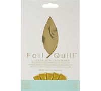 We R Memory Keepers Heat Activated Foil, Goldfinch, Set of 30 Sheets, 4x6", Use with Quill Pen to Create Shiny Embellishments and Designs