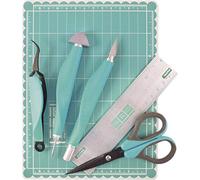 We R Memory Keepers Mini Scrapbooking Tool Kit 6 Pieces, White