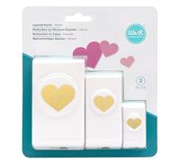 We R Memory Keepers Nesting Punch WE R Hearts, White, One Size