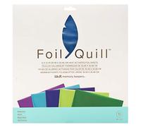 We R Memory Keepers QUILL FOIL Pack, Peacock-3 Each of 5 Colors, One Size