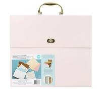 We R Memory Keepers We R Accordion Paper Storage 12"X12"-Pink, 30.5x30.5x12.7cm