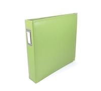 We R Memory Keepers We R Classic Leather 3-Ring Album X 12-inch Kiwi, Acrylic, Multicolour, 34.79x39.11x6.85 cm