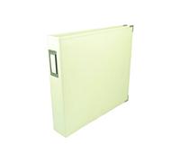 We R Memory Keepers We R Classic Leather 3-Ring Album X 12-inch Vanilla, Acrylic, Multicolour, 34.79x39.11x6.85 cm