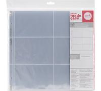 We R Memory Keepers We R Postbound Photo Sleeves 12 10/Pakage Si X 4 X 6-inch Pockets, Acrylic, Multicolour, 0.63x32.38x34.29 cm