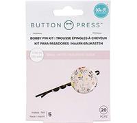 We R Memory Keepers WR Button Press 5 Hair pins 25mm, Makes 5