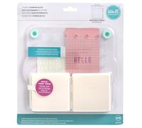 We R Memory Keepers WR Precision Press Adv Typeset Stampblock, Multi-Colour, Large