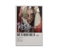 We R Who We R By Kesha Minimalist Rapper Music Signed Limited Album Cover Prints Posters Canvas Wall Art Room Aesthetic Posters Music Classroom Bedroom Wall Decor Art 12x18inch(30x45cm) Unframe-style