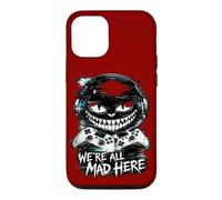 We’re All Mad Here Dual Controller Glitch Gamer Smile Case for iPhone 12/12 Pro