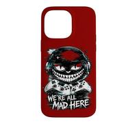 We’re All Mad Here Dual Controller Glitch Gamer Smile Case for iPhone 14 Pro Max