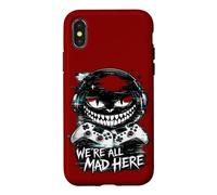 We’re All Mad Here Dual Controller Glitch Gamer Smile Case for iPhone X/XS