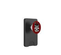 We’re All Mad Here Dual Controller Glitch Gamer Smile PopSockets PopWallet for MagSafe