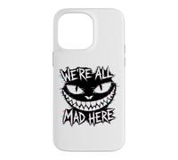 We’re All Mad Here Glitch Cheshire Cat Smile Case for iPhone 14 Pro Max