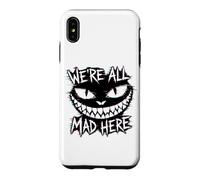 We’re All Mad Here Glitch Cheshire Cat Smile Case for iPhone XS Max
