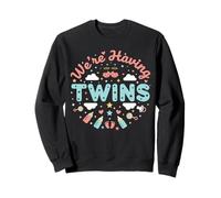 We’re Having Twins Announcement Design Sweatshirt