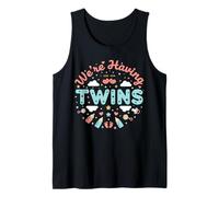 We’re Having Twins Announcement Design Tank Top