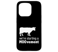 We’re Starting a MOOvement Funny Cow Design Case for iPhone 15 Pro