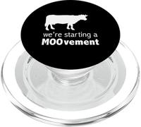 We’re Starting a MOOvement Funny Cow Design PopSockets PopGrip for MagSafe