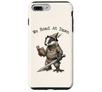 We Read at Dawn Badger Fantasy Fiction Novel Reader Funny Case for iPhone 7 Plus/8 Plus