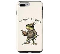We Read at Dawn Frog Fantasy Fiction Novel Reader Funny Case for iPhone 7 Plus/8 Plus