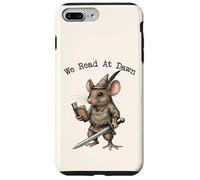 We Read at Dawn Mouse Fantasy Fiction Novel Reader Funny Case for iPhone 7 Plus/8 Plus