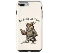 We Read at Dawn Owl Fantasy Fiction Novel Reader Funny Case for iPhone 7 Plus/8 Plus