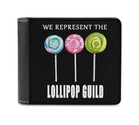 We Represent The Lollipop Bifold Wallet PU Leather Pocket Wallet Slim Purse for Women Men Gifts