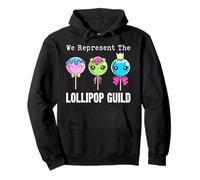 We Represent The Lollipop Guild Wizard-Of-Oz Cute Candy Pullover Hoodie