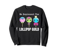 We Represent The Lollipop Guild Wizard-Of-Oz Cute Candy Sweatshirt
