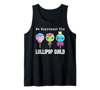 We Represent The Lollipop Guild Wizard-of-Oz Cute Candy Tank Top