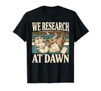 We Research At Dawn Otter Wildlife Biology Value Graphic T-Shirt
