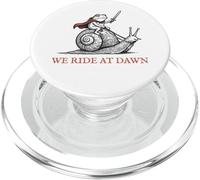 We Ride at Dawn Funny Frog and Snail PopSockets PopGrip for MagSafe
