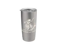 We Ride At Dawn Funny Frog Stainless Steel Insulated Tumbler