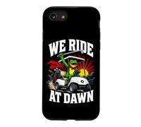We Ride At Dawn Golf Cart Frog Golfing Dad Joke Case for iPhone SE (2020) / 7/8