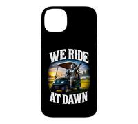 We Ride At Dawn Golf Cart Knight Fantasy Golfing Dad Joke Case for iPhone 14 Plus