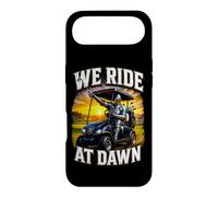 We Ride At Dawn Golf Cart Knight Fantasy Golfing Dad Joke Case for iPhone Air