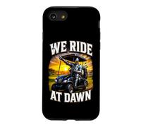 We Ride At Dawn Golf Cart Knight Fantasy Golfing Dad Joke Case for iPhone SE (2020) / 7/8
