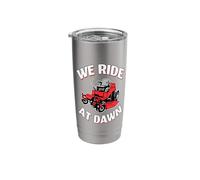 We Ride At Dawn - Lawnmower Stainless Steel Insulated Tumbler