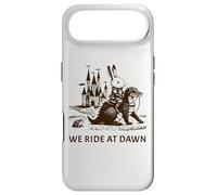 We Ride At Dawn Medieval Bunny Riding a Dragon Case for iPhone Air