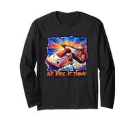 We Ride at Dawn Personal Watercraft Freeride Art Long Sleeve T-Shirt