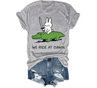 We Ride at Dawn Shirt We Ride at Dawn T-Shirt Unisex Grey