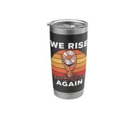 We Rise Again Tribute to CD ROM and Physical Media Lovers Stainless Steel Insulated Tumbler