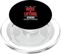 We Rise by Lifting Others - Kindness Quote PopSockets PopGrip for MagSafe