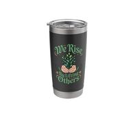 We Rise By Lifting Others Trees Uplifting Grow Kindness Stainless Steel Insulated Tumbler